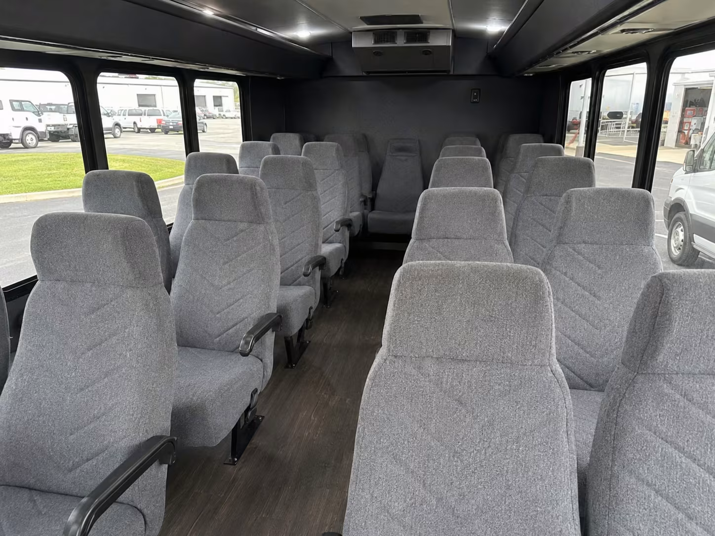 20 passenger minibus interior