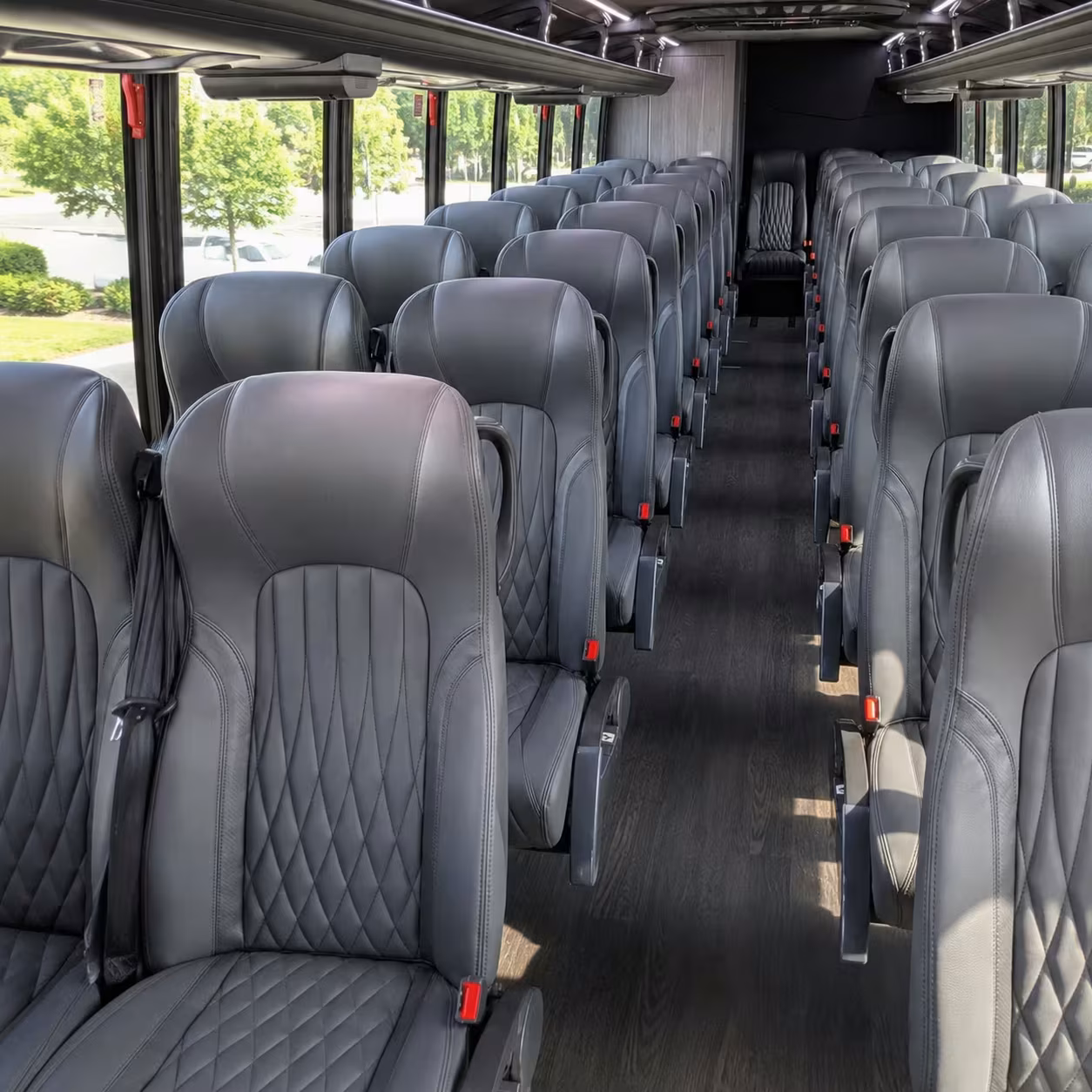 30 passenger minibus interior