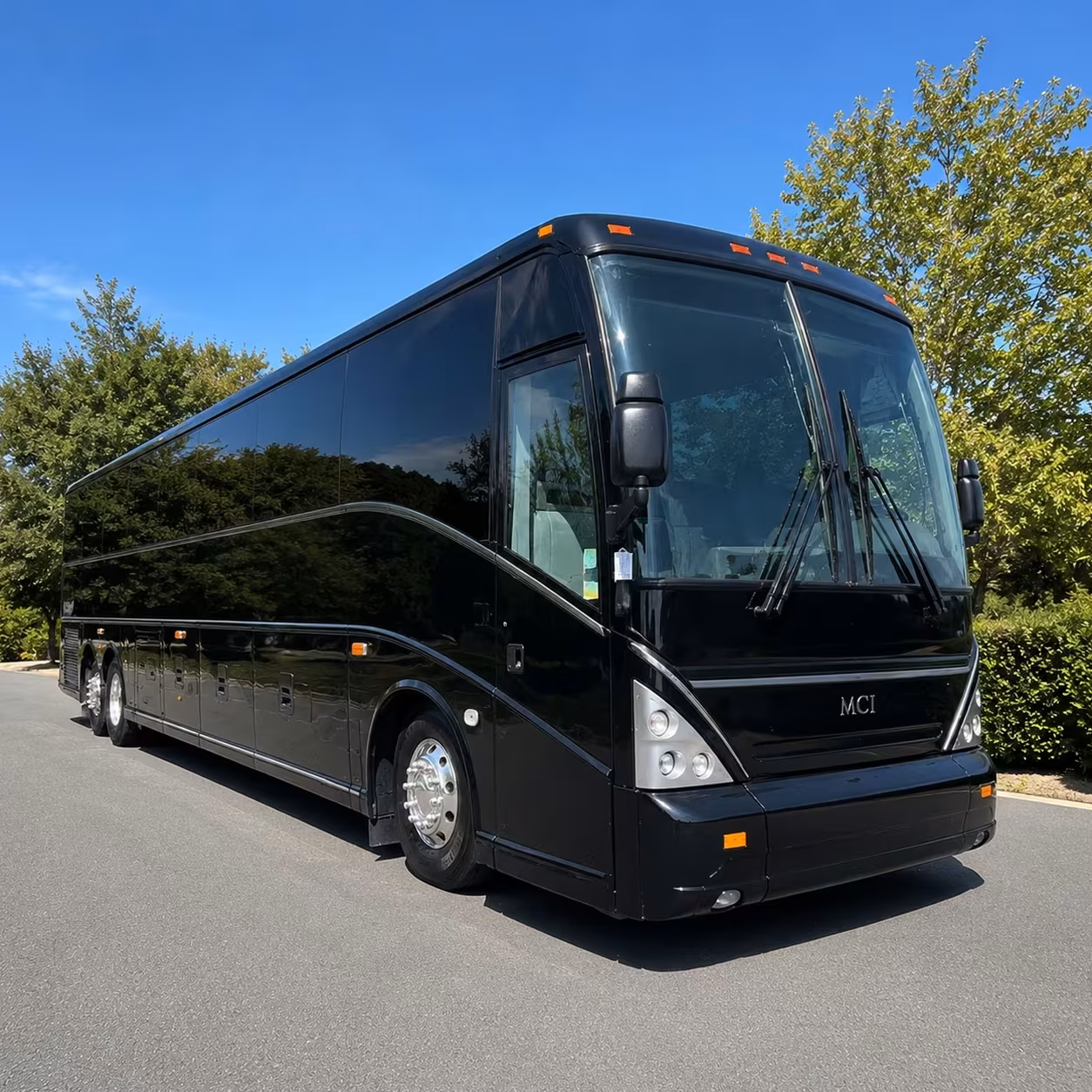 charter bus rentals for visalia corporate events and employees