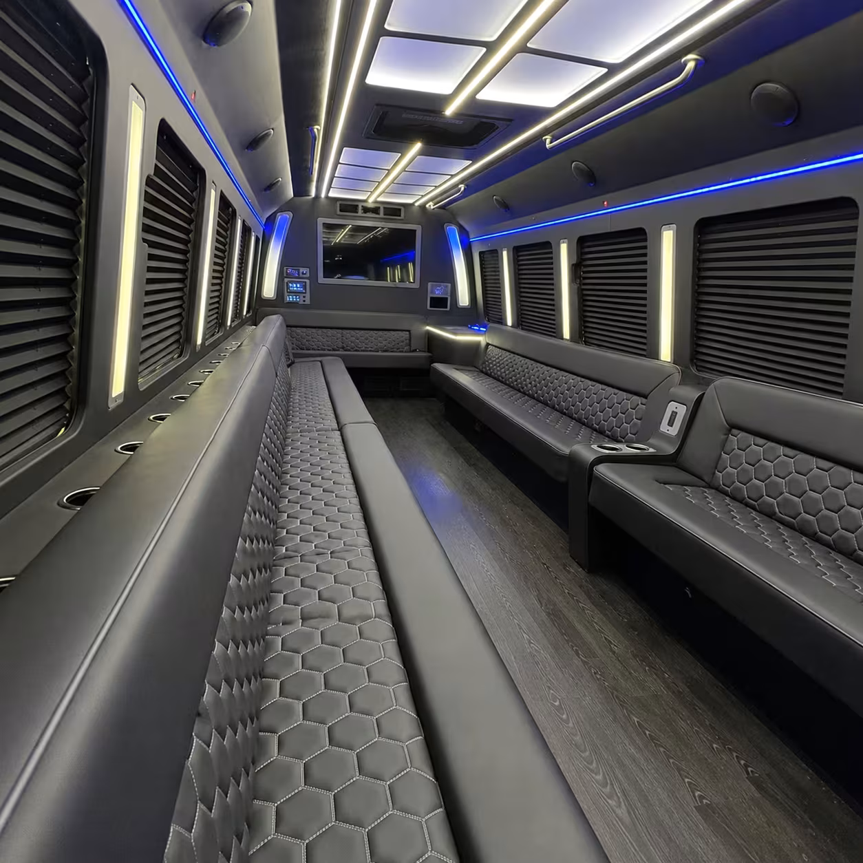 party bus interior