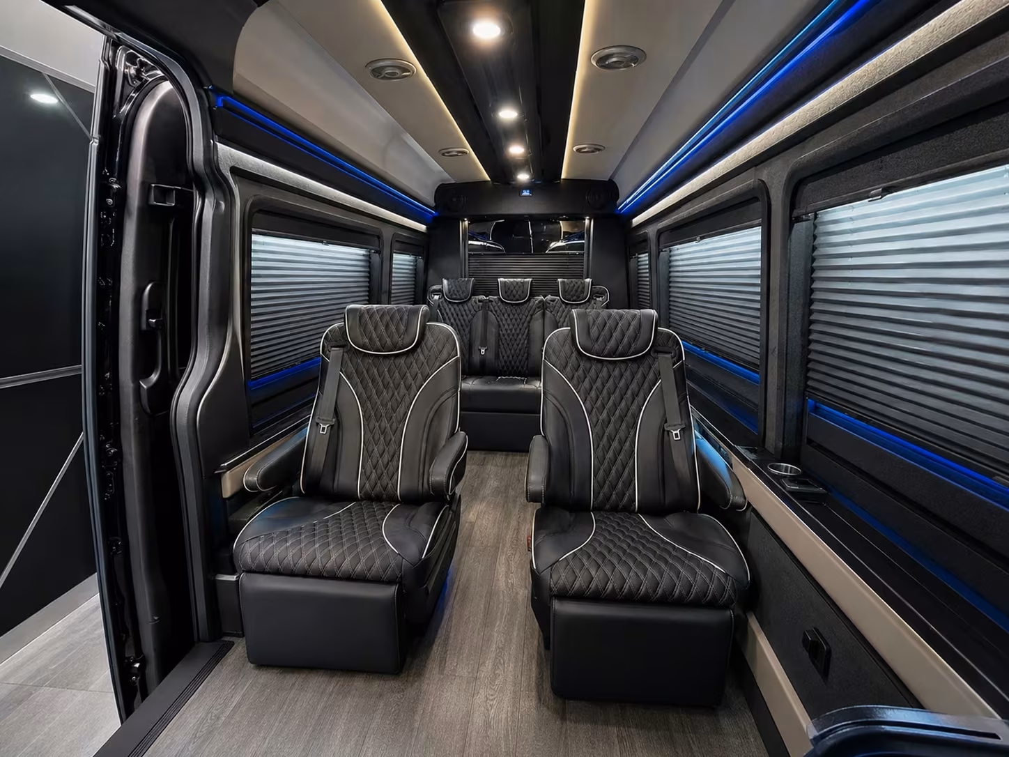 remote parking lot shuttle buses for visalia employers