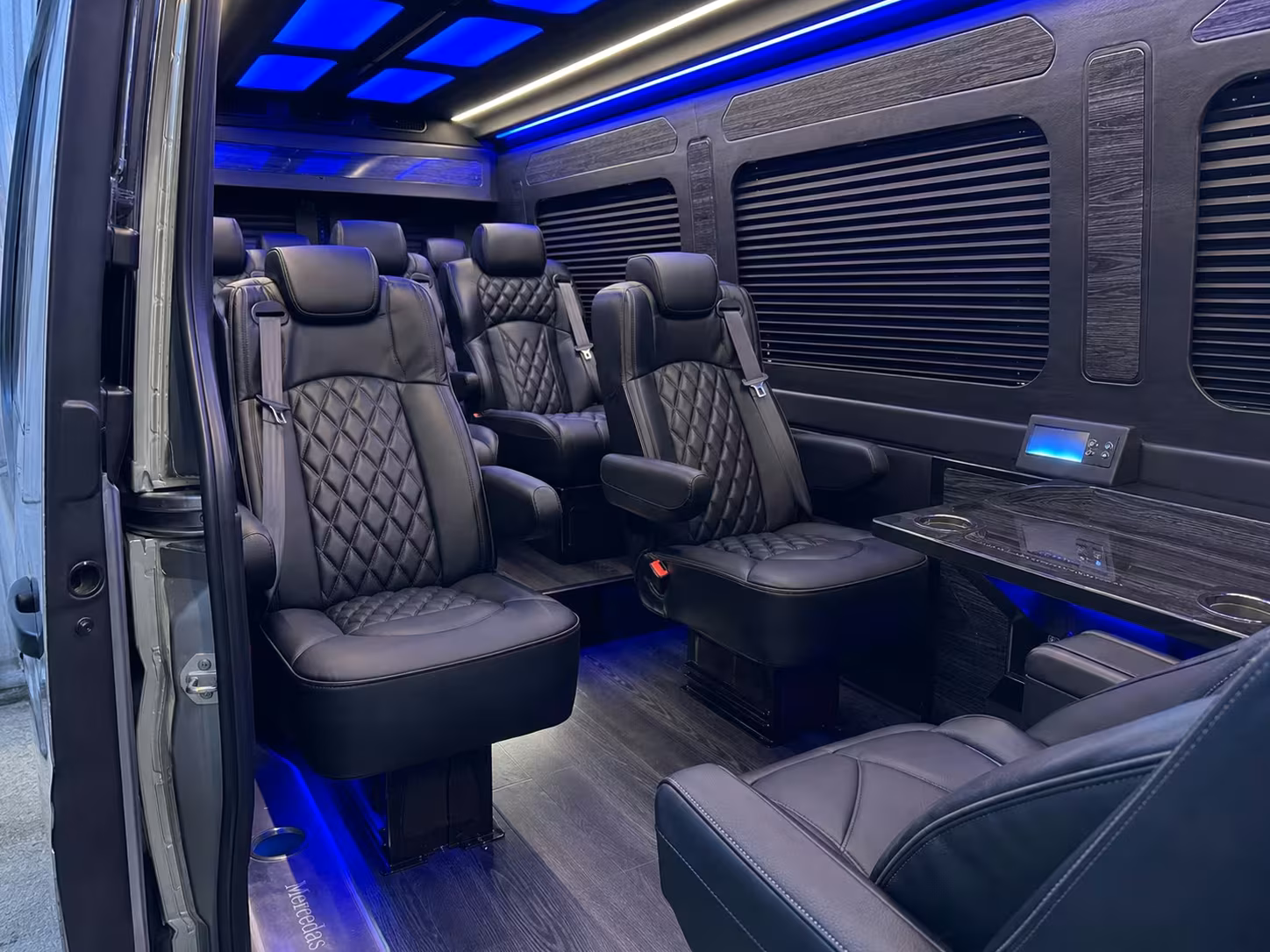 sprinter van transportation for groups and events across visalia