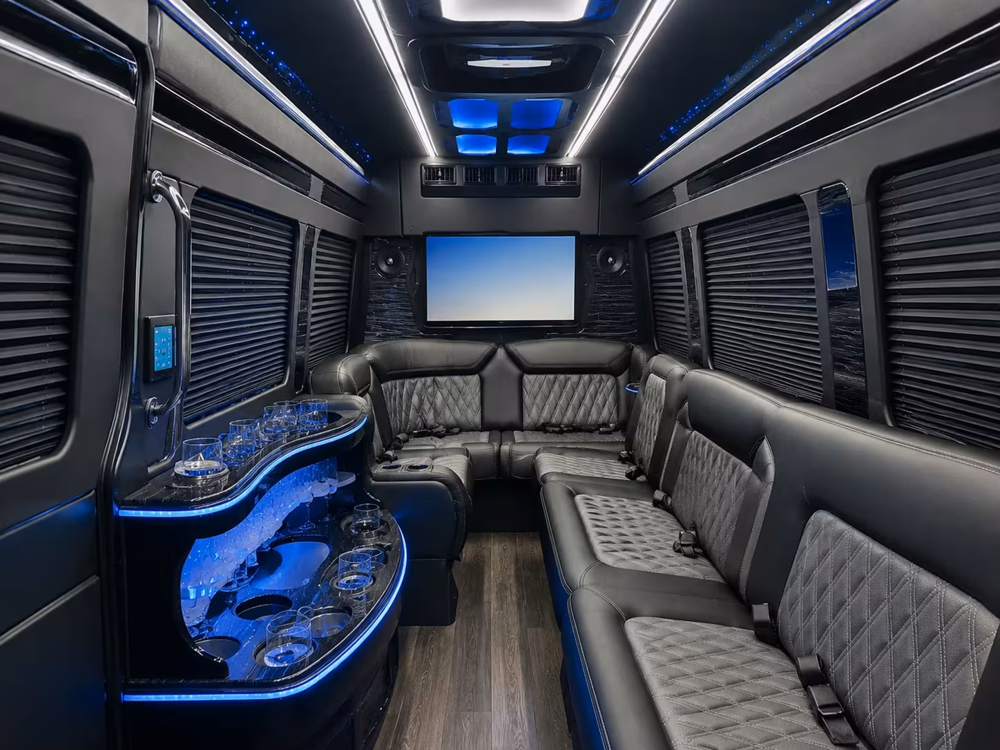 visalia airport transfer charter bus rentals