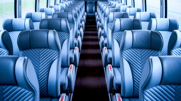 55 passenger charter bus interior visalia