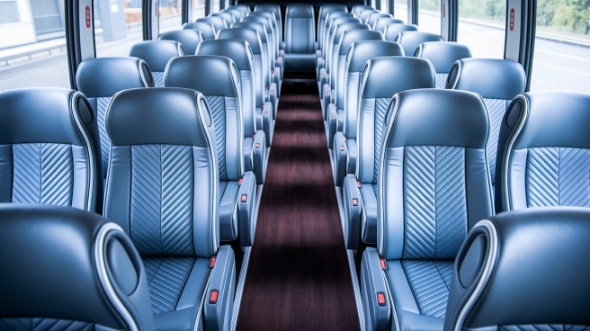 56 passenger charter bus interior visalia