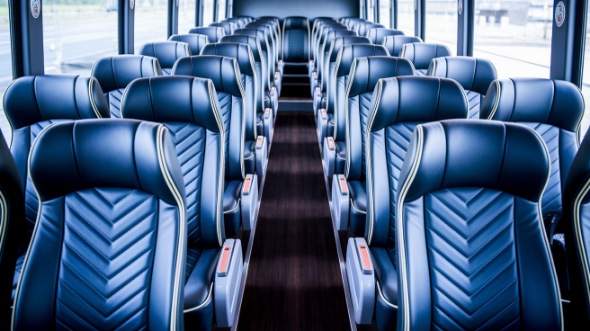 visalia 56 passenger charter bus rental