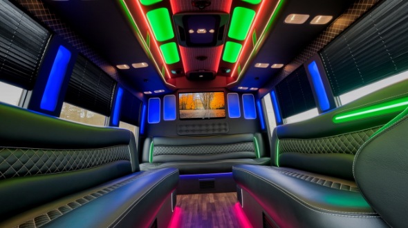 visalia party bus rental inside
